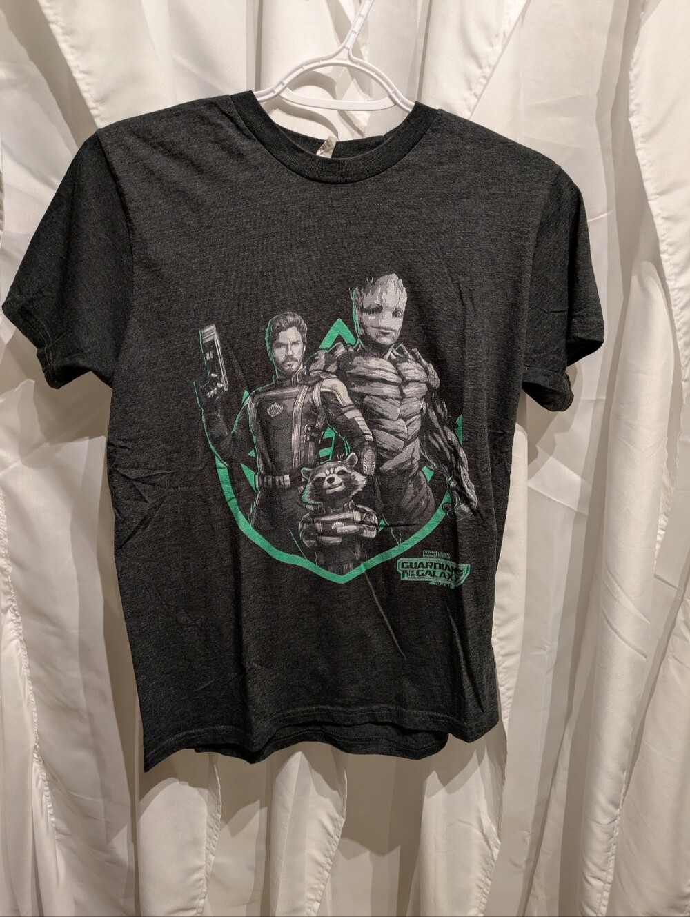 14 Marvel Guardians of the Galaxy Graphic T-Shirt Charcoal Gray Small